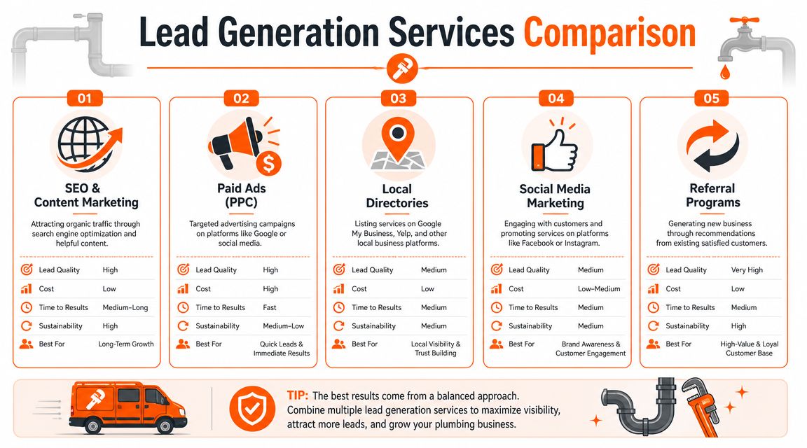 Exploring Different Types of Lead Generation Services