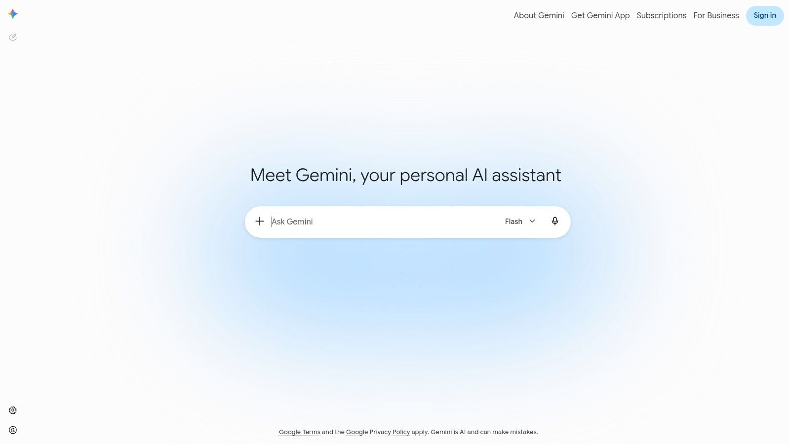 Google Gemini (Web/App)